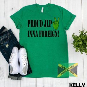 Proud JLP Shirt, Jamaica Shirt,Fits Men and Women
